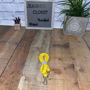 Yellow replacement purse strap 
New